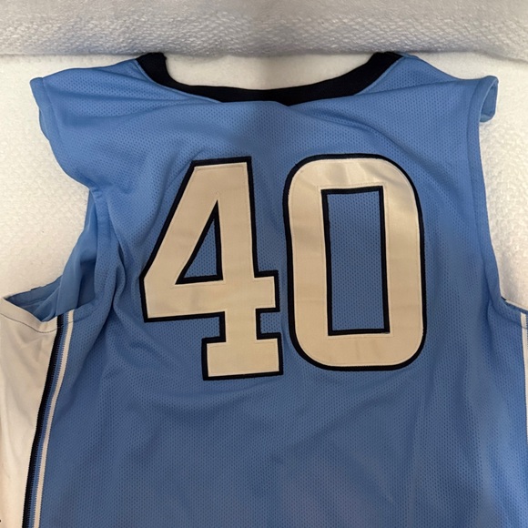Jordan North Carolina Blue and White Jersey - Picture 5 of 6